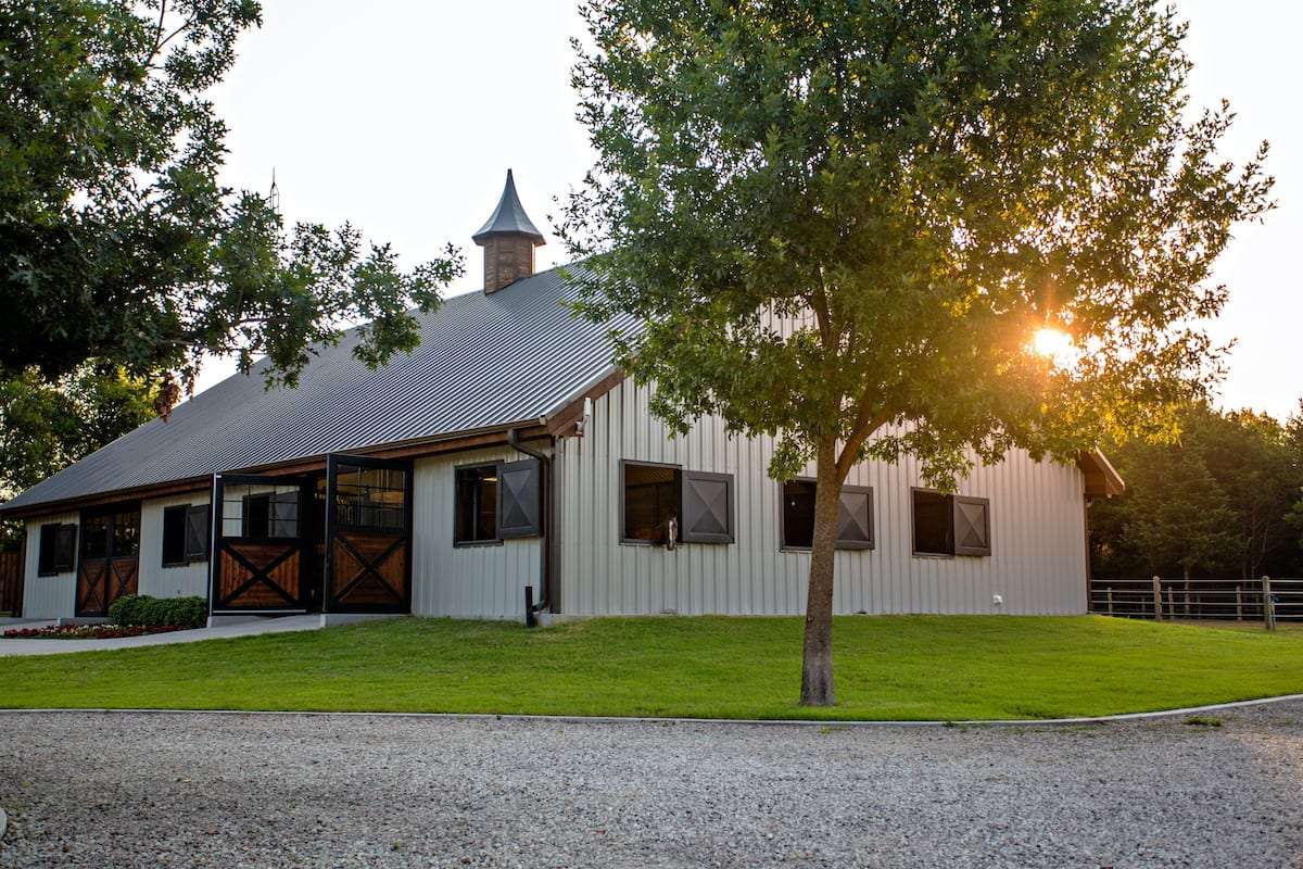 Stable at Sunrise